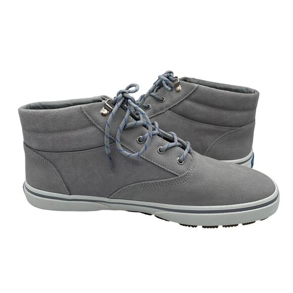Sperry Top Sider Halyard Storm Chukka Ankle Boots Gray Suede Casual Mens 12 main image 8